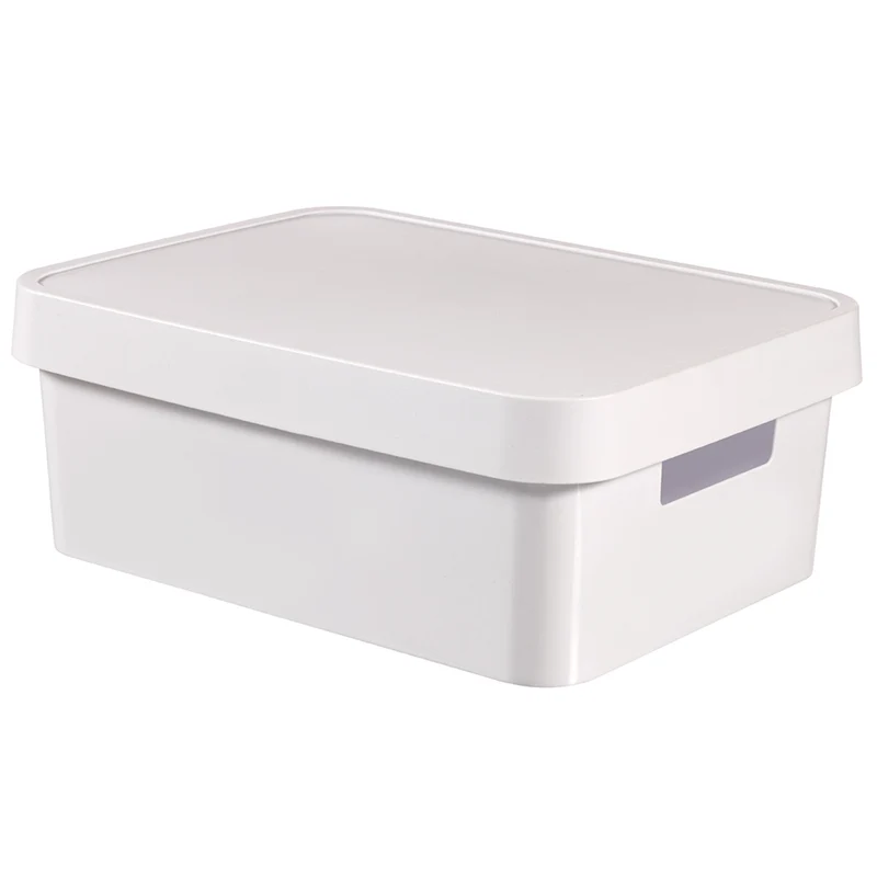 Boîte de rangement avec couvercle Curver Infinity 11L blanc