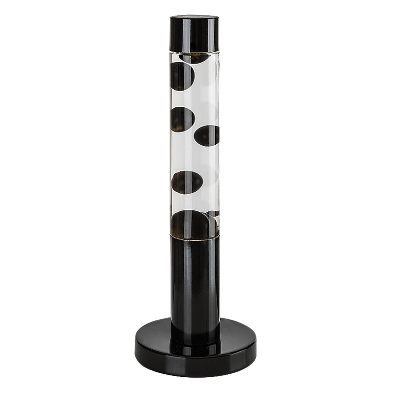 Lampe lava LED Rabalux, puissance 25 W, 3000 K, cire noire, Lavastic