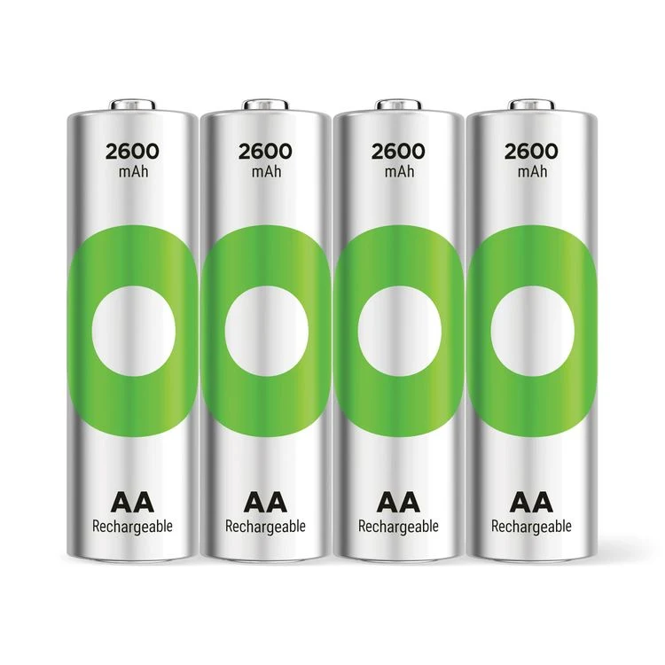 GP Recyko AA batterij NiMH oplaadbaar 2600mAh 1,2V 4st