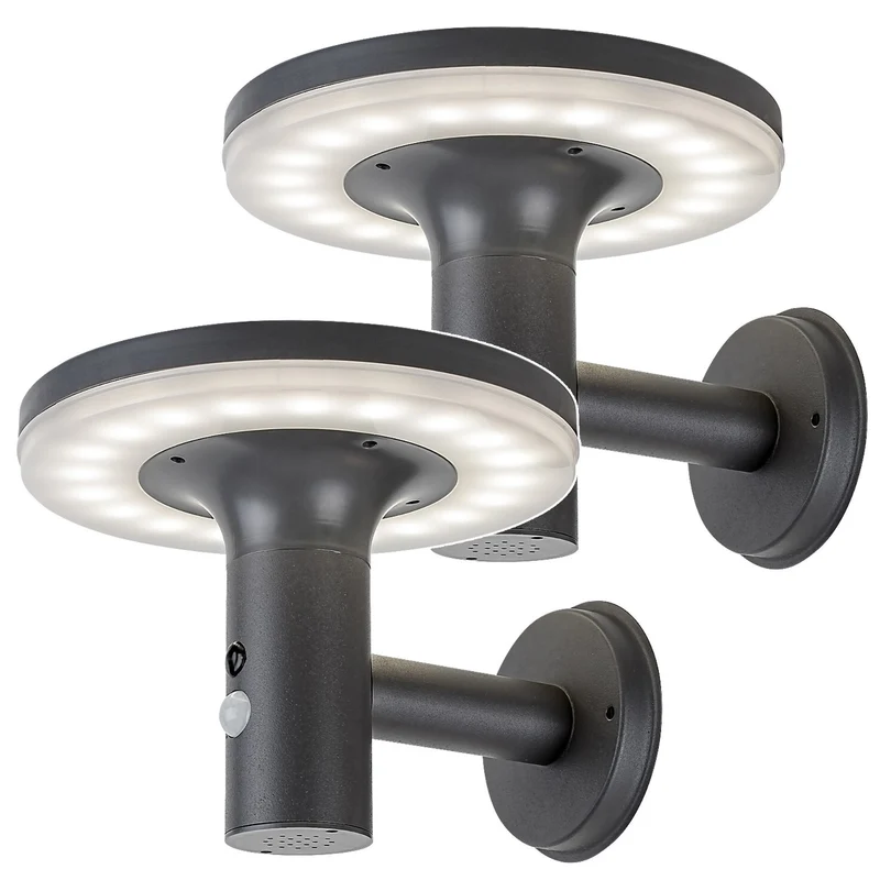 Lampe Rabalux, applique murale d'extérieur, IP44, 10 W, Alaska, 2 pièces