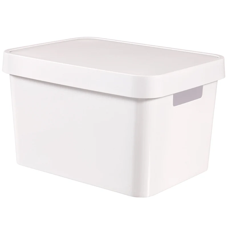 Boîte de rangement avec couvercle Curver Infinity 17L blanc