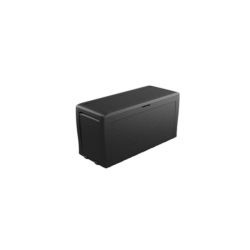 Keter Samoa Opbergbox – 270L - 117x45x57cm – Antraciet