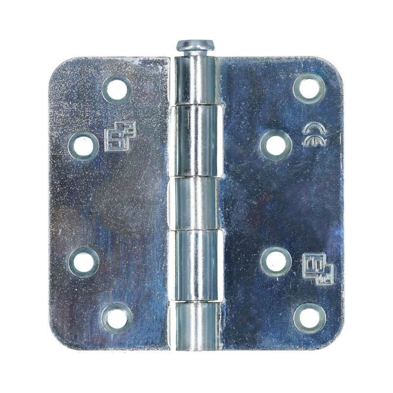 Veilig 6511 kogellagerscharnier afgerond geborsteld 89x89x2,4mm
