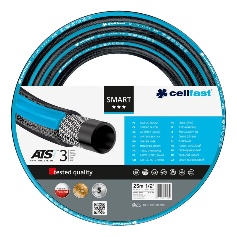 Tuyau d'arrosage Cellfast Smart ATS 1/2 "25m super jardinage