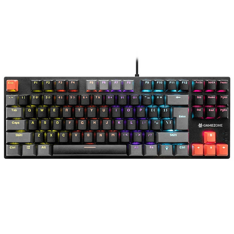 Mechanisch toetsenbord Tracer, kleurrijke regenboogverlichting, GAMEZONE Blade 87