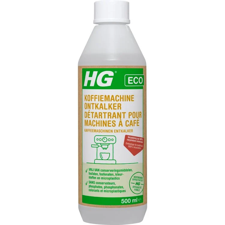 HG koffiemachine ontkalker citroenzuur