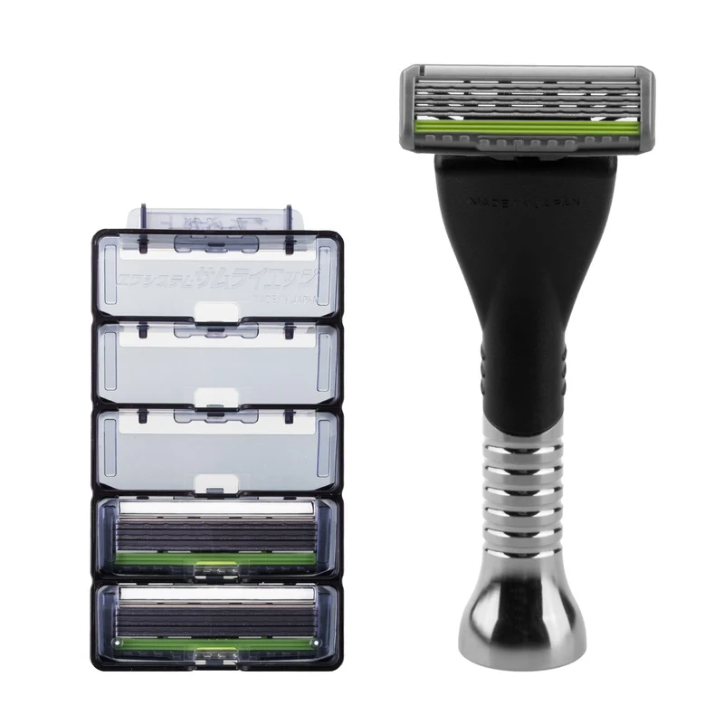 Scheermes met verwisselbare mesjes Feather Butler PF-BT, 3 mesjes
