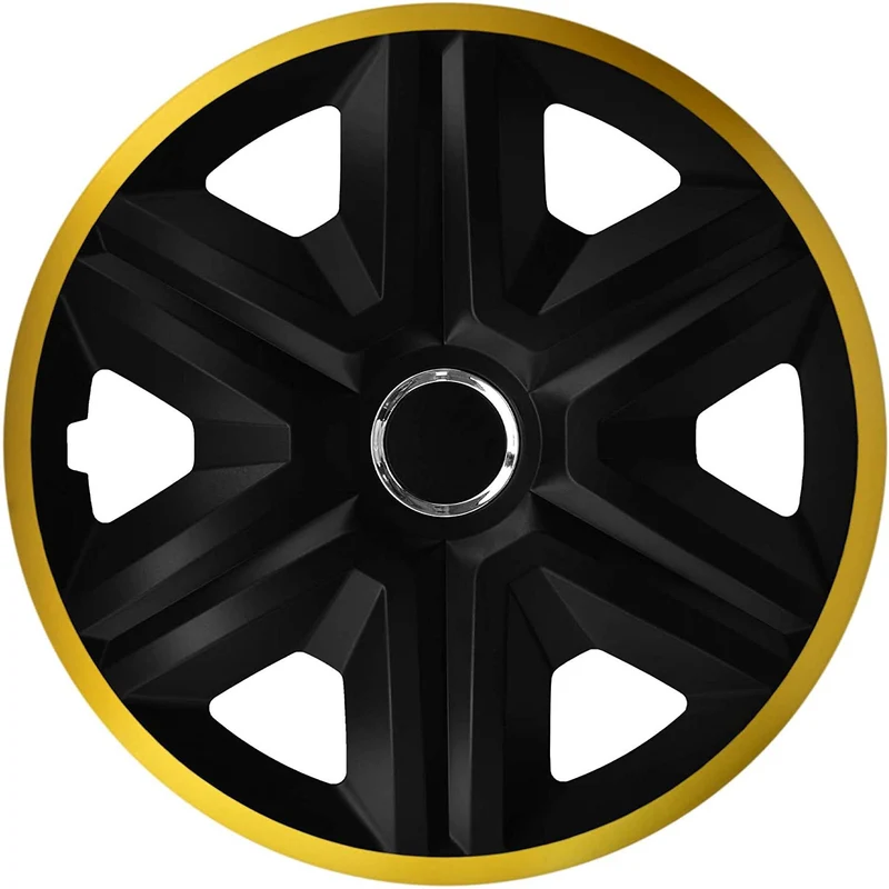 NRM Fast Lux 4 x Wieldoppen Goud 14 Inch Wieldoppen Set van 4 14 Inch