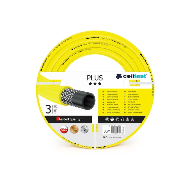 Garden Cellfast Plus 1 "50 m slang zonder lood, cadmium en barium