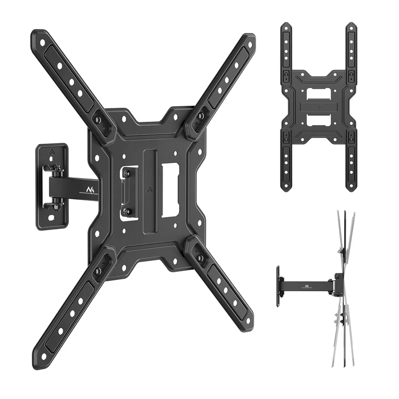 Support / fixation pour téléviseur ou écran Maclean, 23-65" max., charge max. 30 kg, universel, VESA 400x400 max., MC-758 N