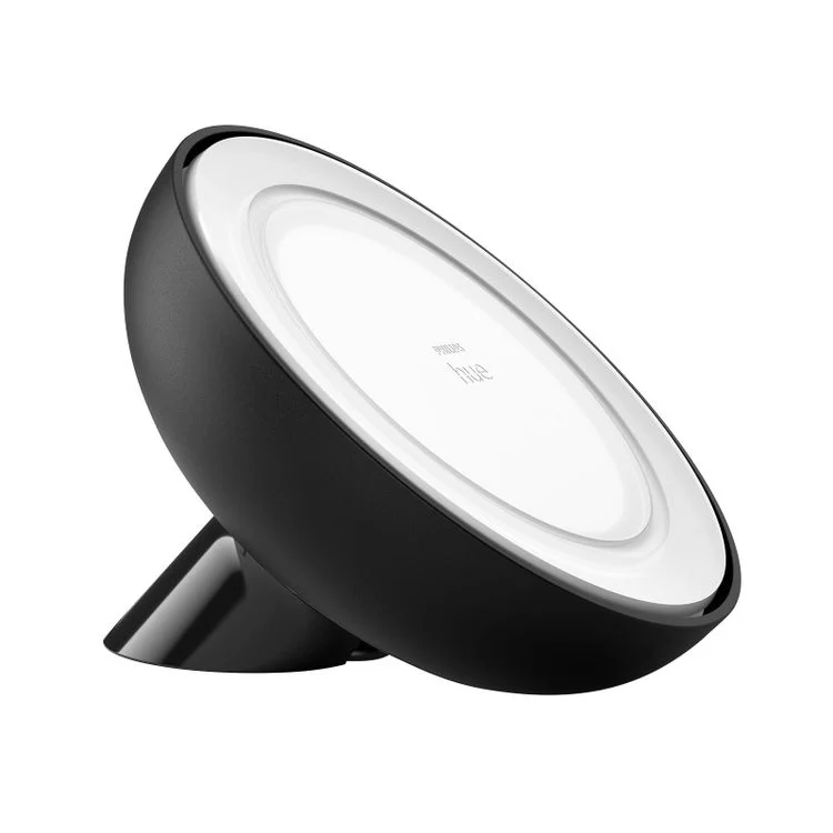 Philips LED tafellamp Hue Bloom ⌀10,1cm zwart