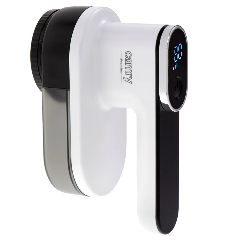 Camry Tissue Shaver, LCD-display, oplaadbare Li-Ion-batterij, wit en zwart, CR 9620