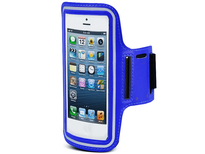Schoudertasje telefoon blauw 4,8" Maclean MC-405 C