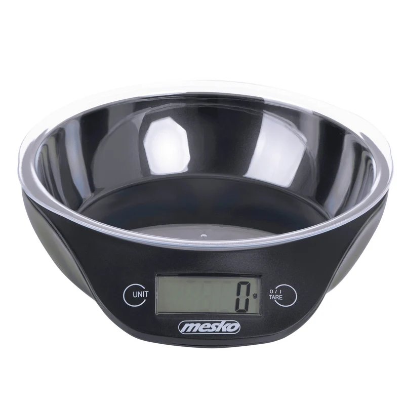 Mesko MS 3164 keukenweegschaal met kom met een maximaal draagvermogen van 5 kg