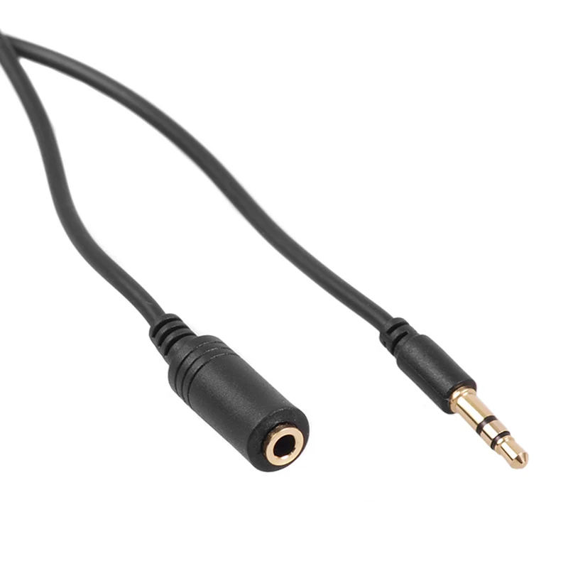 Câble Jack 3.5mm Maclean, prise mâle, 5m, noir, MCTV-821