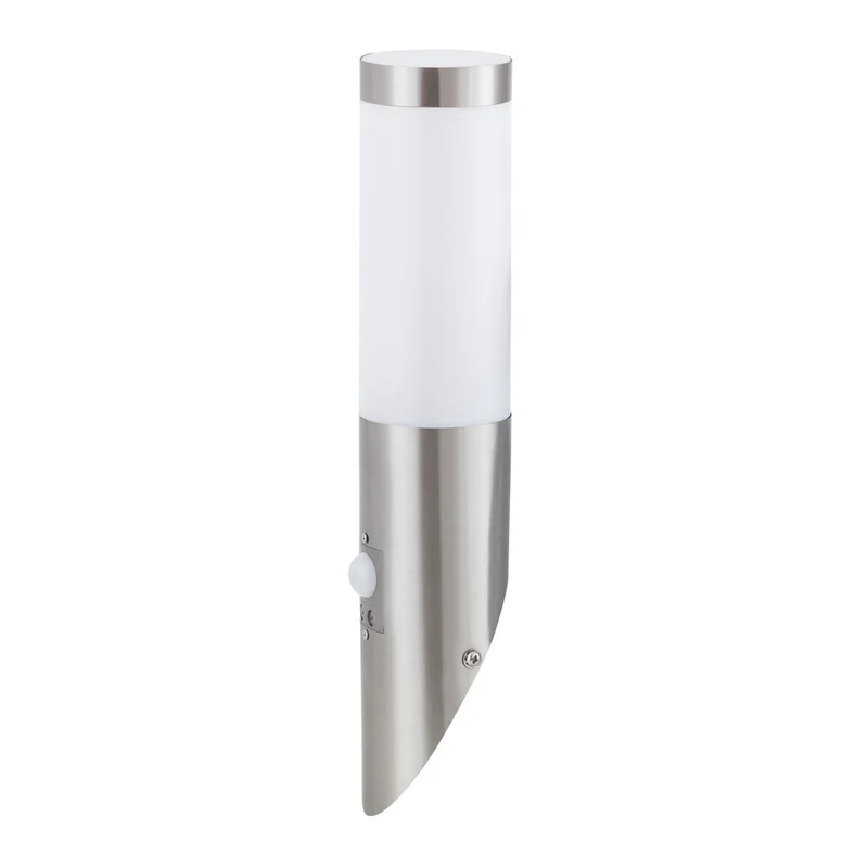 BUITENWANDLAMP MET BEWEGINGSMELDER RABALUX INOX TORCH 8266
