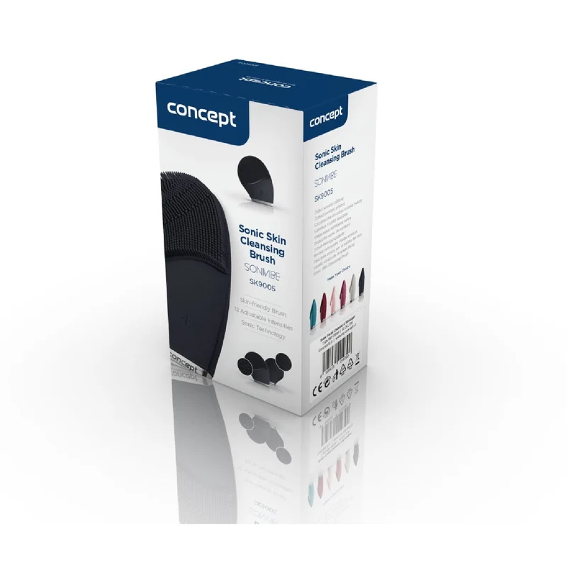 Concept SK9005 Sonivibe sonische gezichtsborstel 12 intensiteitsniveaus