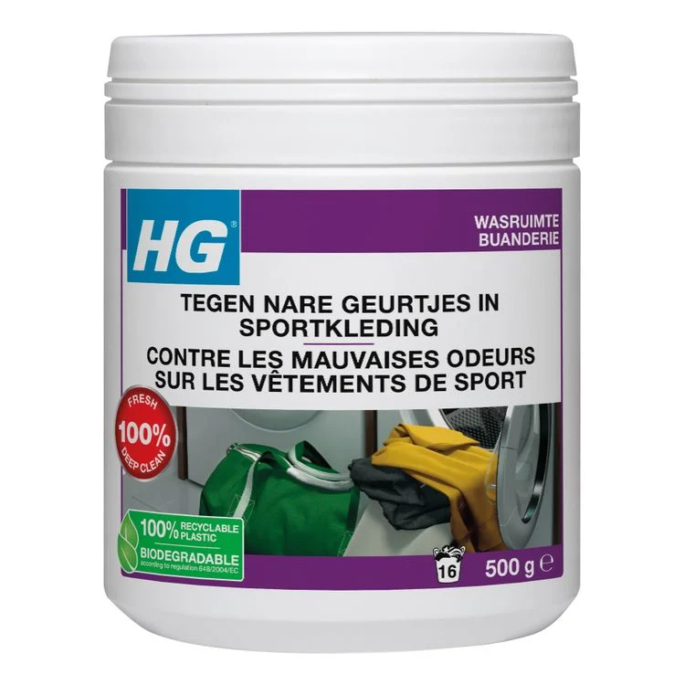 HG tegen nare geurtjes in sportkleding 500ml