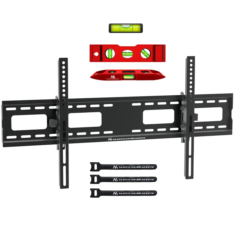 Maclean MC-422 Support TV max VESA 800x400 43-100" 120kg réglage de l'inclinaison +15°~-15°