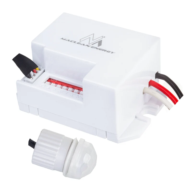Maclean PIR bewegingsmelder, met externe sensor, 12-24V DC, 360°, MCE32 V