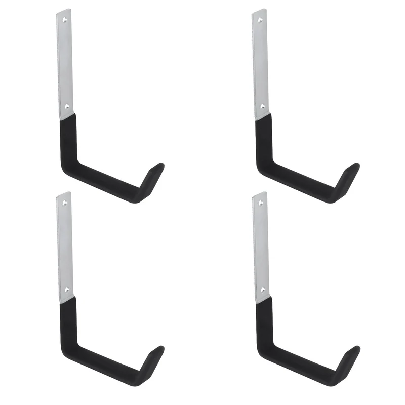 Muurbevestiging Maclean, voor banden, wielen, ladder, fiets, staal, max. belasting 10kg, MC-480, 4 stuks