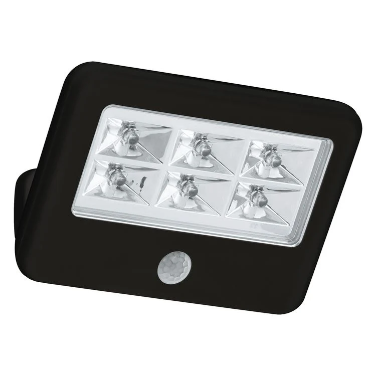 Eglo Gavello LED buiten wandlamp met sensor zwart kunststof