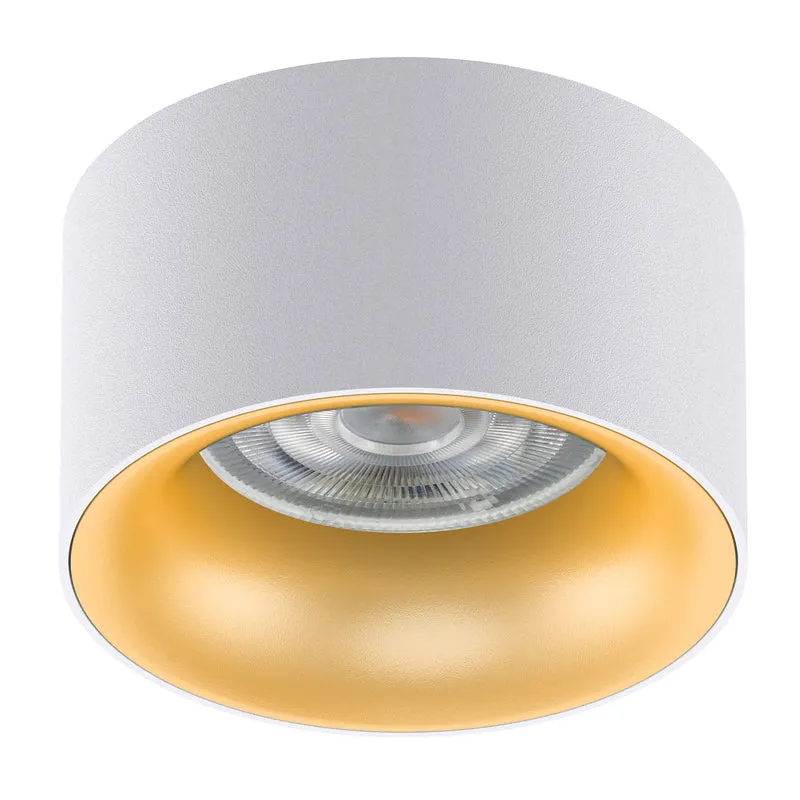 Maclean MCE457 Plafondinbouwlamp met GU5.3 MR16 Fitting voor LED- en Halogeenlampen tot 35 W 70 x 40 mm Inbouwspot Aluminium Rond