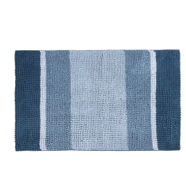 Differnz badmat Fading anti-slip blauw 60x90cm