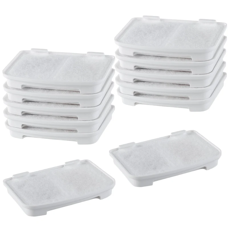 Set van 12 filters voor GreenBlue automatische waterdispenser voor huisdieren, GB394
