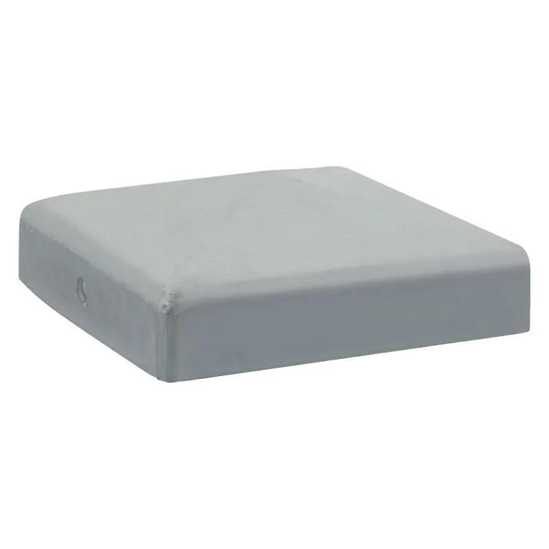 Paalkapje metaal 9x9cm