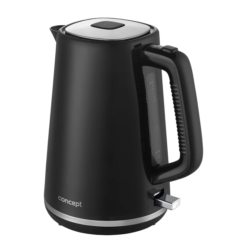 Concept waterkoker, 2200W, 1,7l, zwart, RK2375