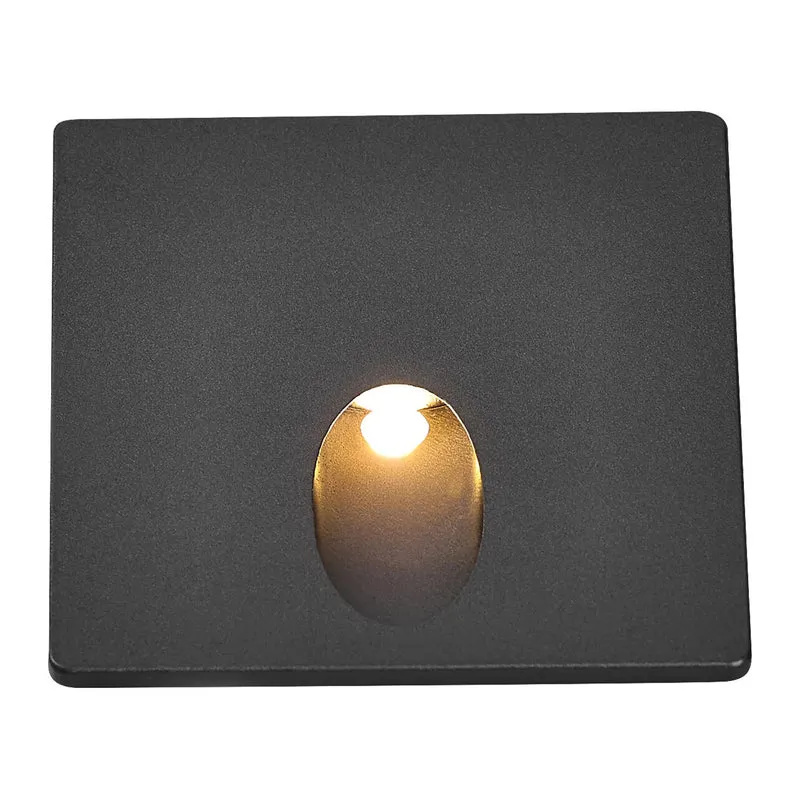 Rabalux traplamp - Trapverlichting - LED 3W - IP54 - 3000K kleur warm wit - zwart