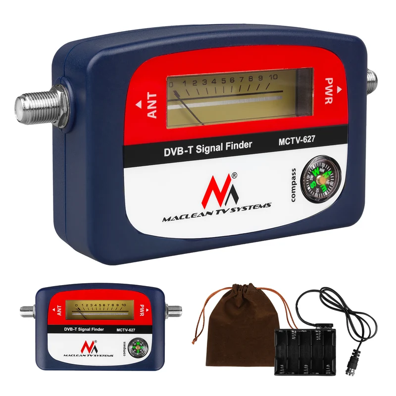 Indicateur Compteur de signal TV DVB-T Maclean MCTV-627