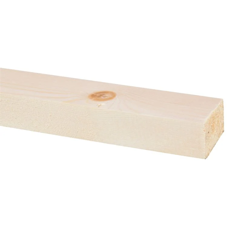 Vurenhout lat ruw 4,8x3,2cm 210cm
