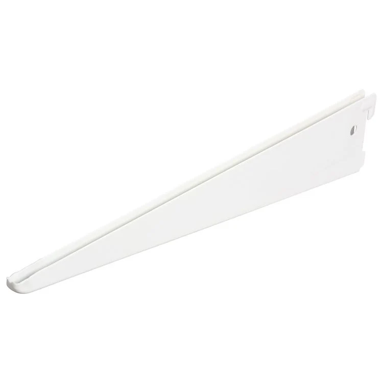 Duraline F-systeem plankendrager dubbel metaal wit 37cm