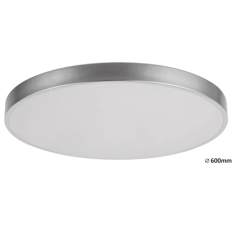 Rabalux - Plafondlamp Tesia, ind. Ceil.LED 60W - Zilwer