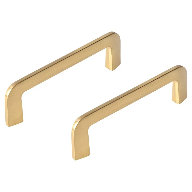 Differnz Rotterdam meubelgreep goud 111x31mm 2st