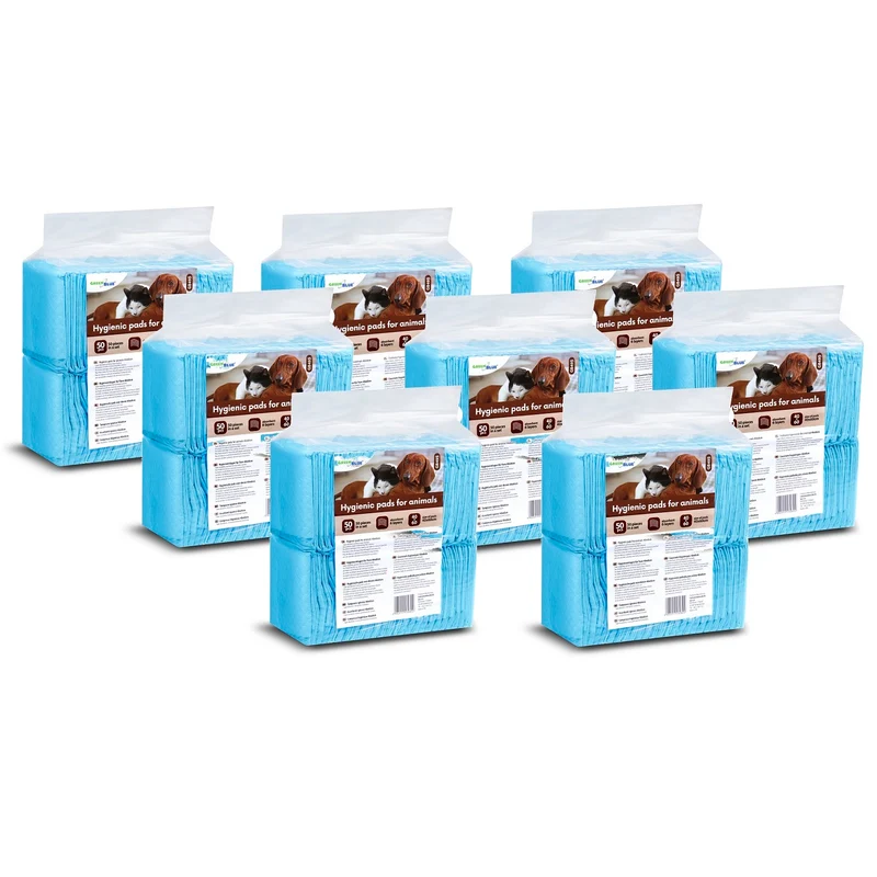 GreenBlue honden/katten maandverband/matten, voor plastraining, 60x40cm, 400st, GB495