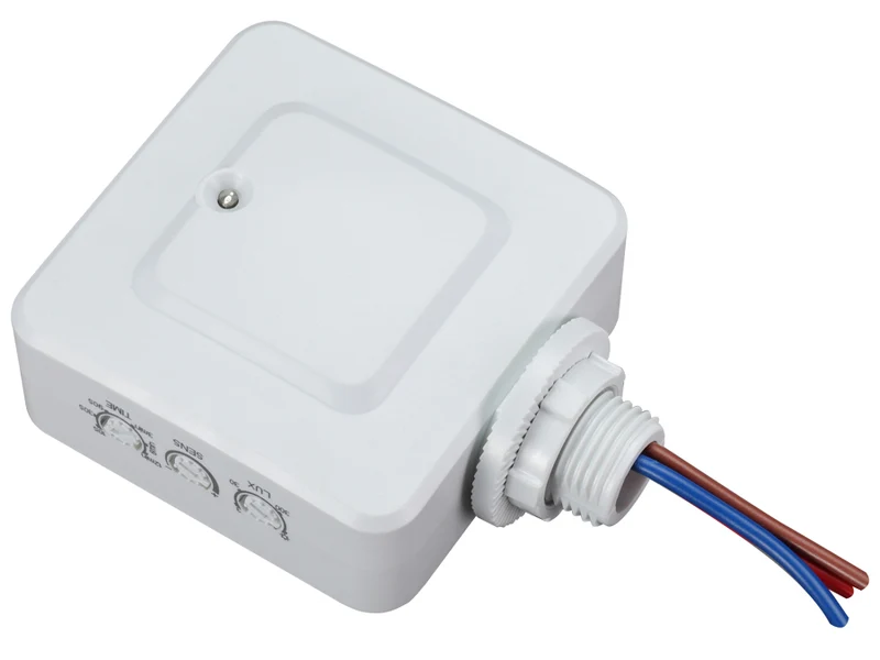 Maclean bewegingsmelder, magnetron, inbouw, bereik 4m-10m, 1200W, MCE137