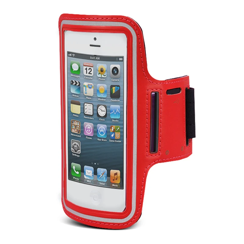 Maclean MC-405 R rood 4,8" schoudertasje voor telefoon