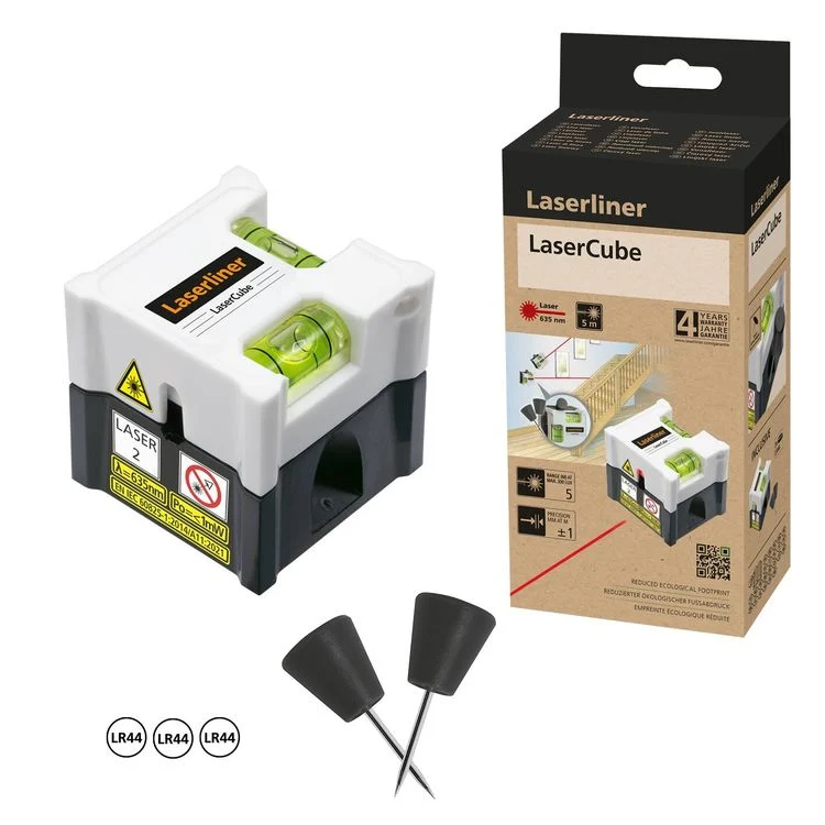 Laserliner LaserCube lijnlaser waterpas 5m