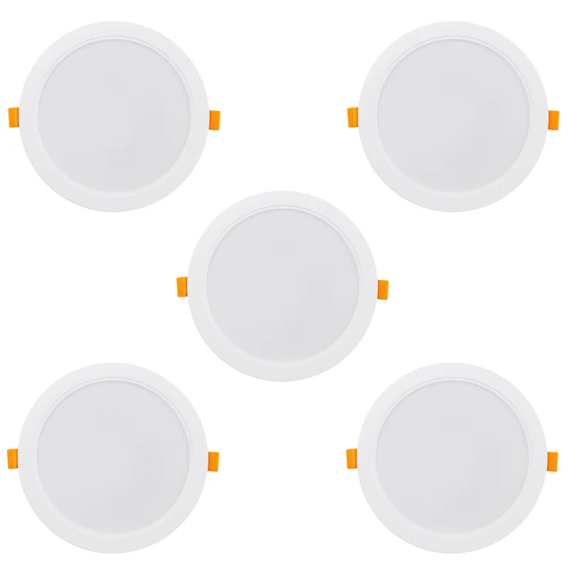 Maclean - Set van 5 stuks Led-paneel - SLIM inbouw - 18W - Neutraal Wit 4000K - 170*26mm - 1900 lm, MCE372 R