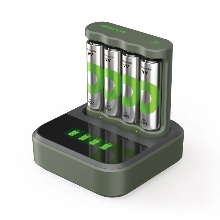 GP Recyko batterij oplader 4x AA B441D 5V