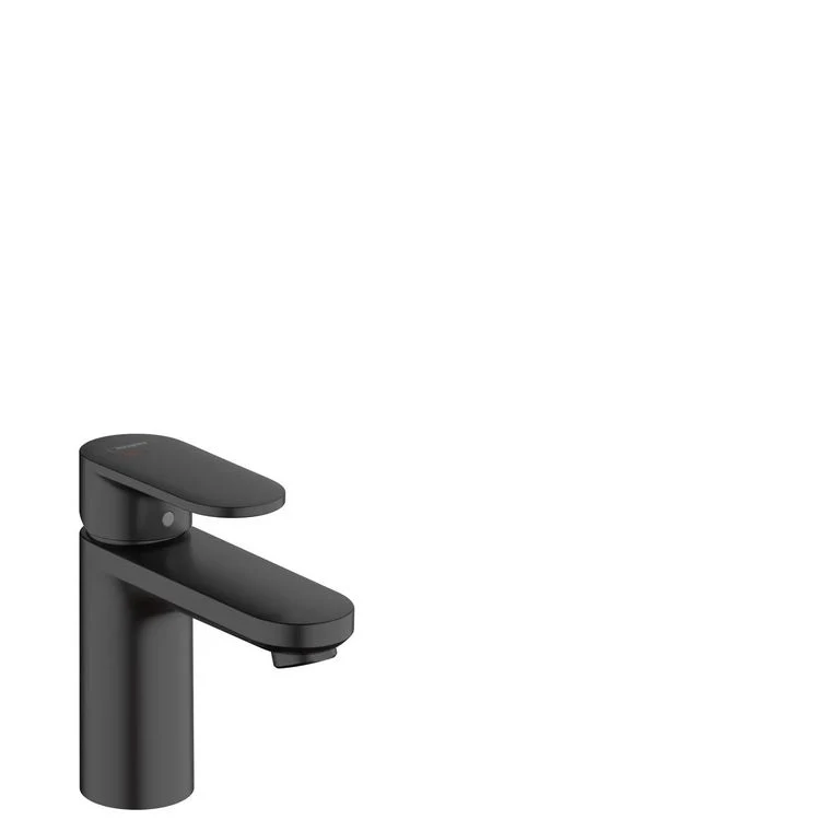 Hansgrohe Vernis Blend wastafelkraan mat zwart met hendel
