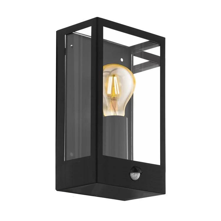 Eglo Buitenlamp alamonte zwart/glas