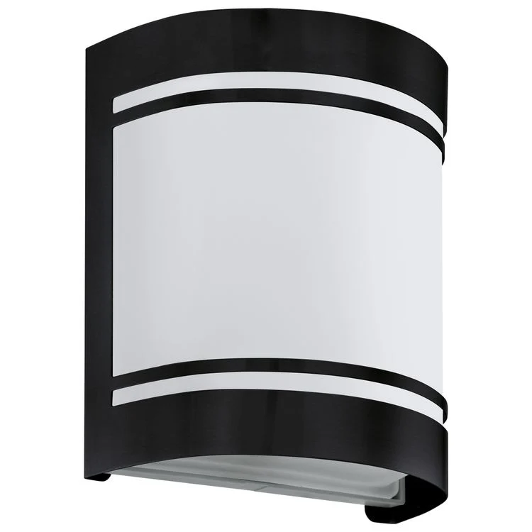 Eglo Buitenlamp cerno zwart/wit glas