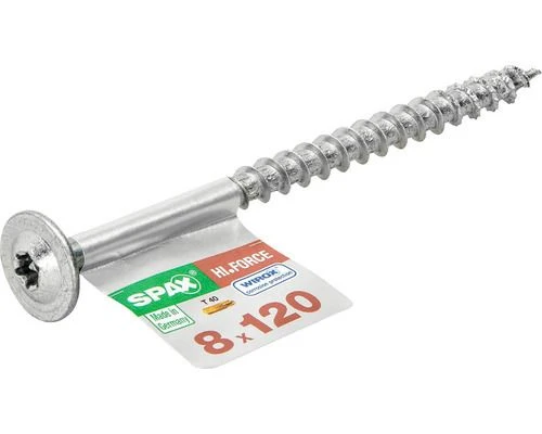 Spax HI.Force schroef T-star plus discuskop 8x120mm