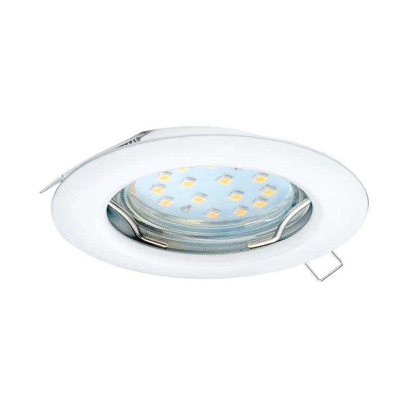 Eglo Peneto LED inbouwspot ⌀7,8cm wit staal