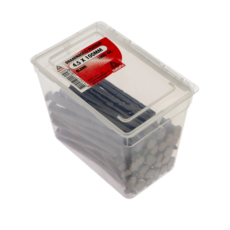 Deltafix draadnagel blank staaldraad blank 4,5x100mm 1kg