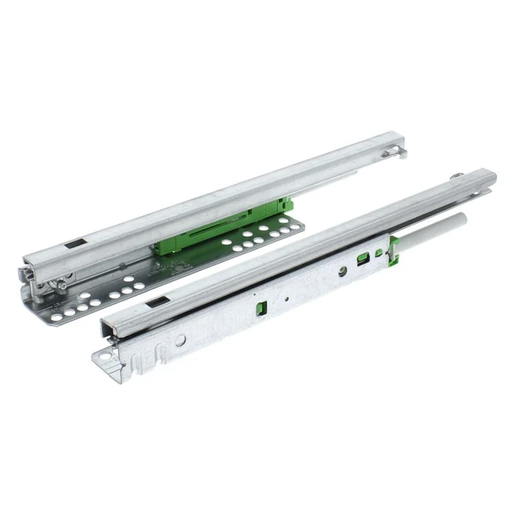 Ladegeleider softclose chroom 40cm 2st